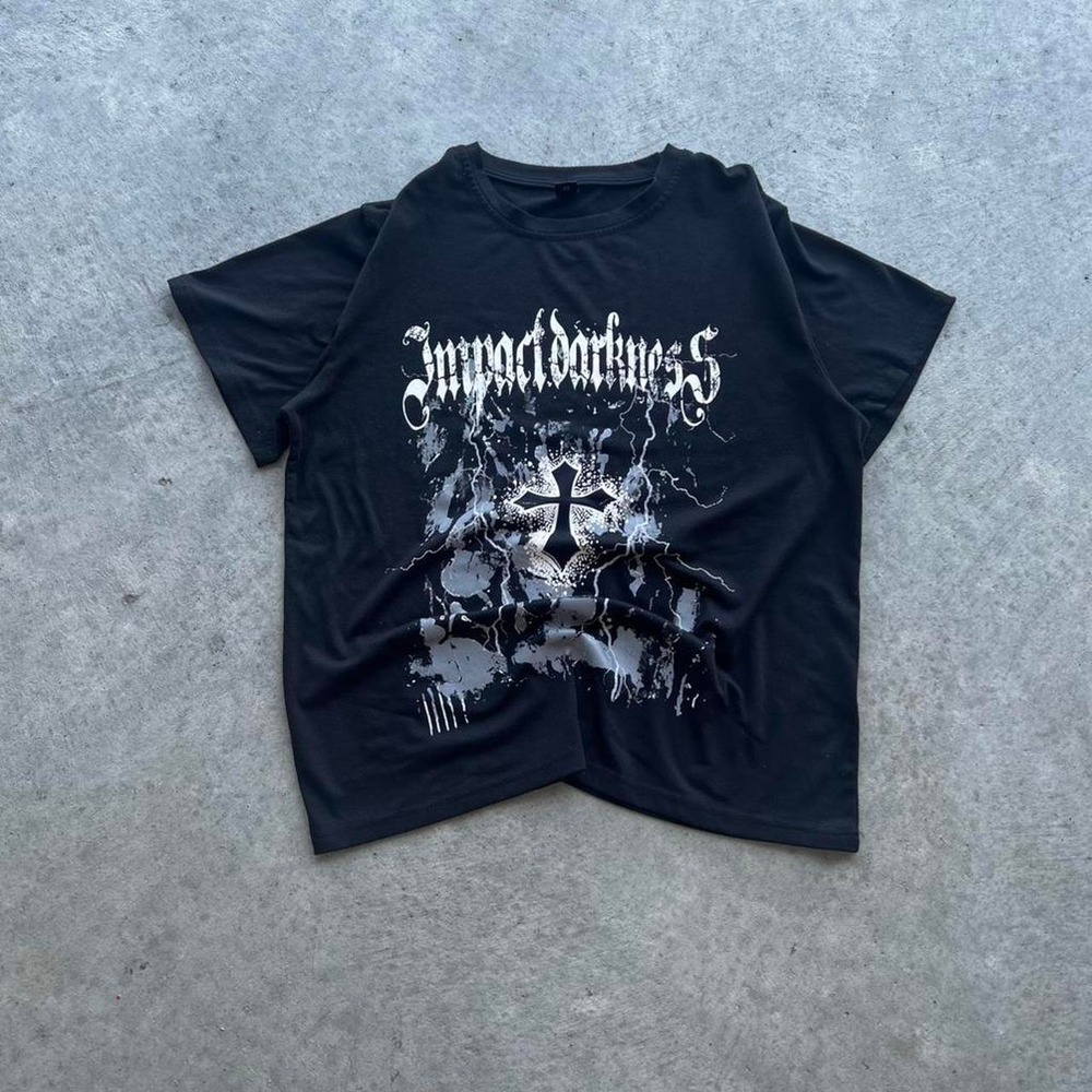 Black and white Imperial Darkness tee essential